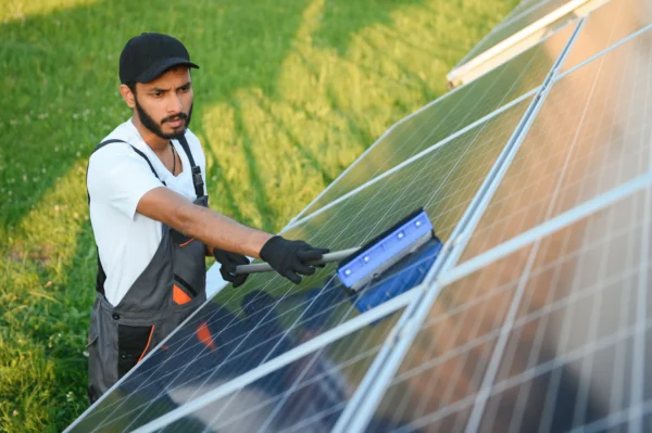 Solar Panel Cleaning Service